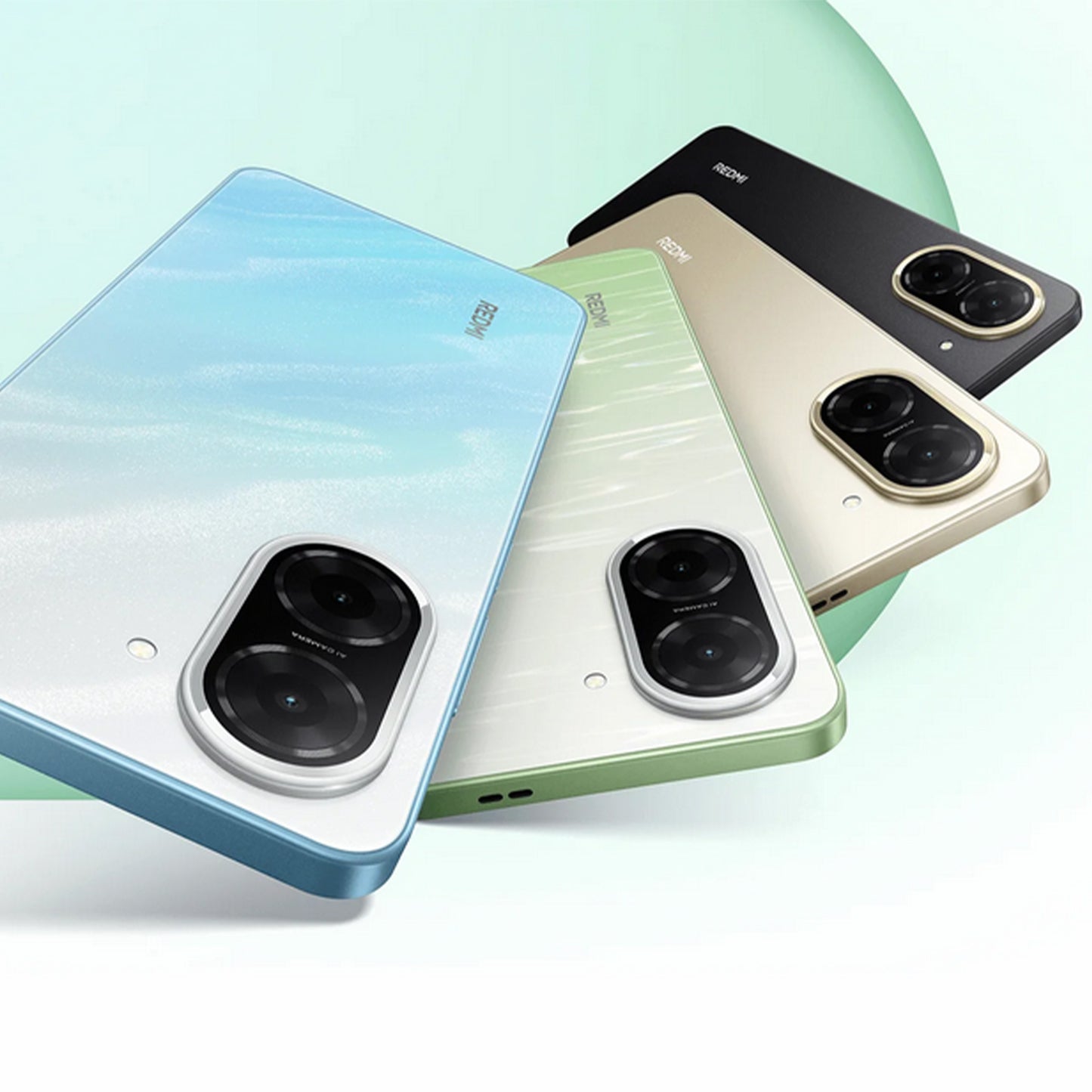 back view of Redmi A5 smartphone