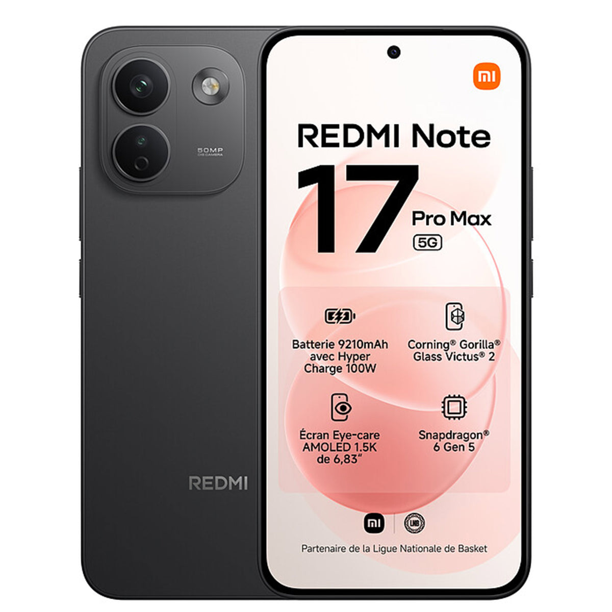 Redmi note 17 pro max 5G BLACK